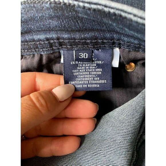 Fidelity Denim "jimmy" Slim straight jeans blue men's sz 30 in harvest - Picture 8 of 9